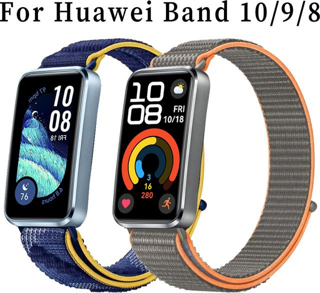 Huawei Uhrenarmband Nylon, Unisex, für Huawei Band 10/9/8 - Bild 1