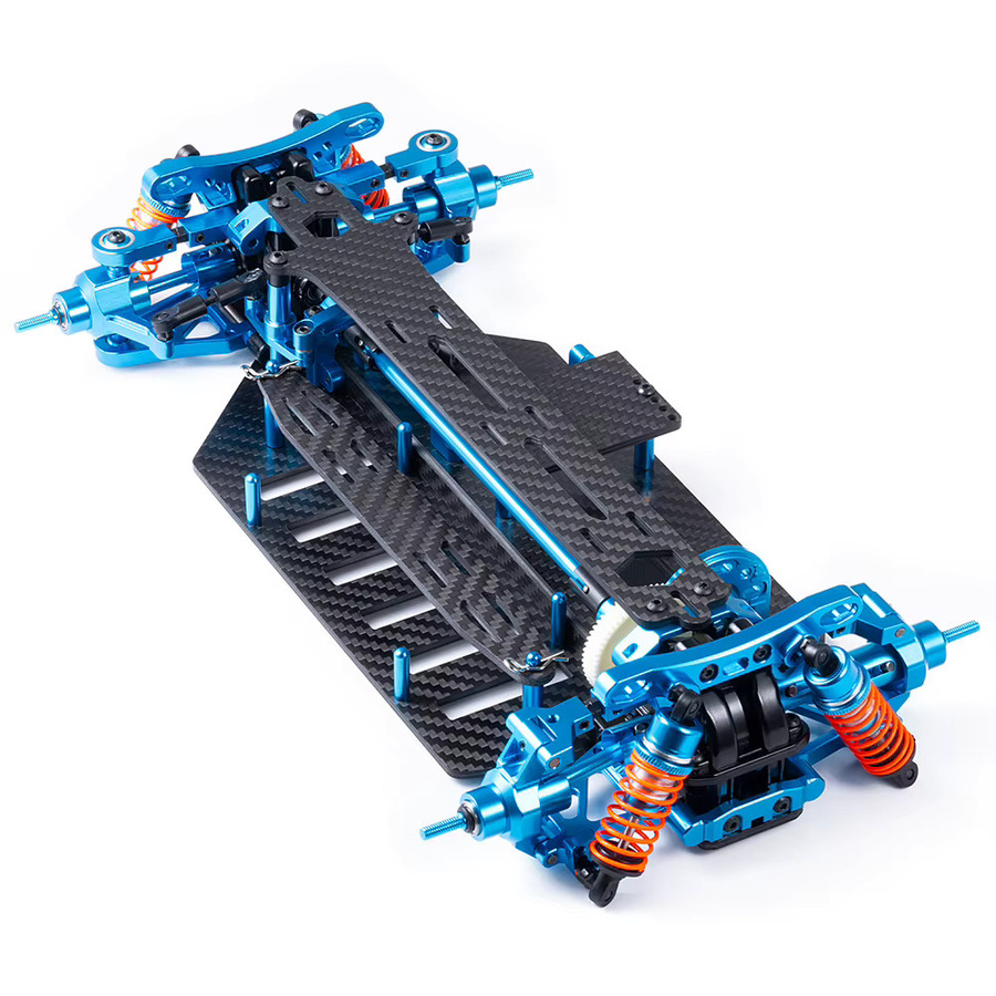 AXSPEED Chassis Rahmen Karosserie, RC Modellauto Upgrade-Teile, Metall & Kunststoff - Bild 3
