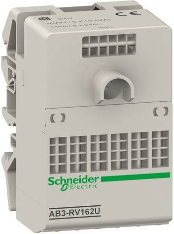 Schneider Electric AB3RV162U Leistungsschalterzubehör Click System Grau 10 Stück - Bild 1