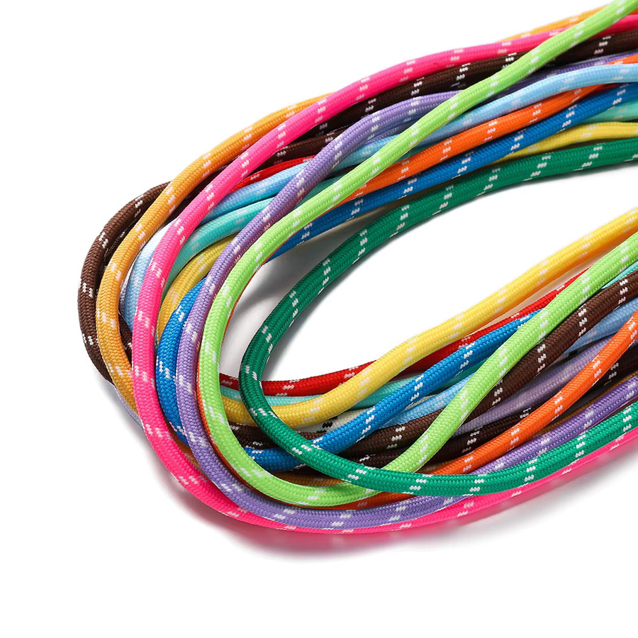 YouYoungDifferent Kordel, geflochten, farbig, 2–5 m, 5 mm - Bild 1