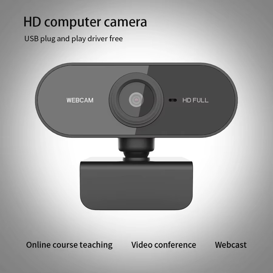 YOUMECAM Full HD 1080P Webcam in Schwarz mit 360-Grad-Drehfunktion für Videoanrufe, Online-Kurse, Live-Streaming und Gaming via USB Plug-and-Play - Bild 4