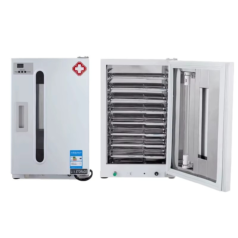 Mmdo UV + Ozon Desinfektionsschrank 27L Dentalsterilisator in Weiß mit Timer für Dentallabore und medizinische Desinfektion - Bild 1