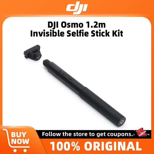 DJI Osmo 360 Unsichtbares Selfie-Stick-Kit in Schwarz, 1,2 m - Bild 1
