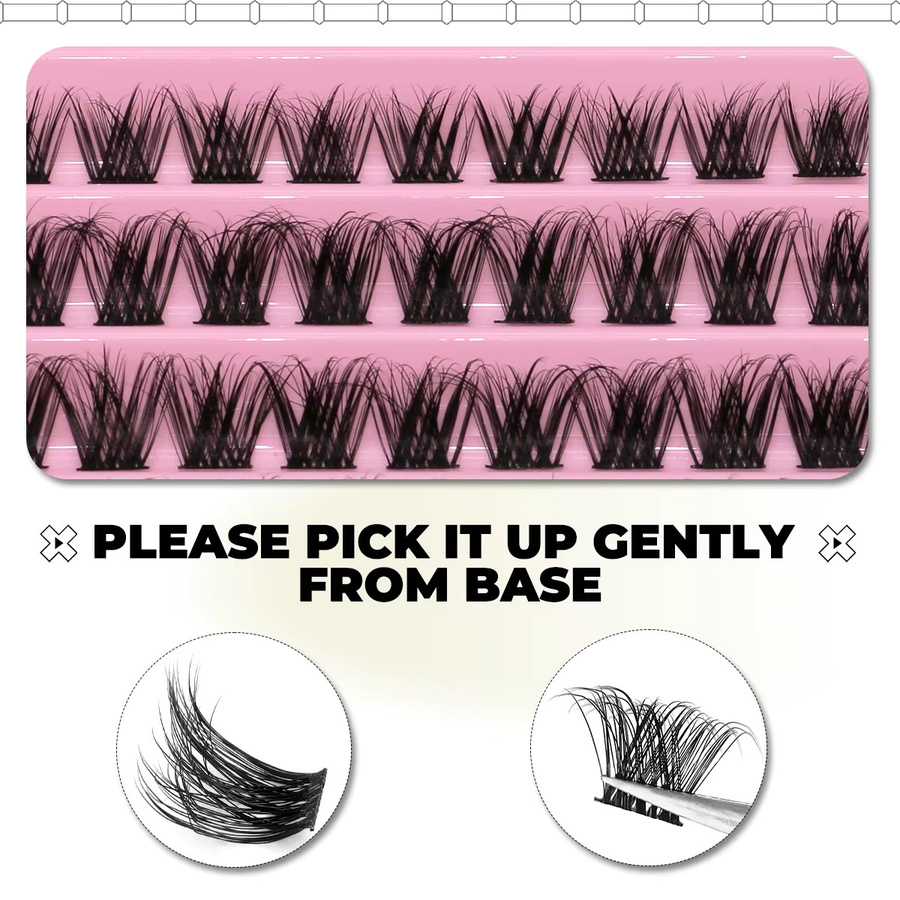 GROINNEYA DIY Wimpernverlängerungsset, Black, Unisex - Bild 4