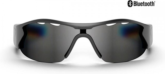 Reebok By Lucyd Octane Sonnenbrille, Schwarz, Grau, Unisex, Vollrand, Polarisiert - Bild 1