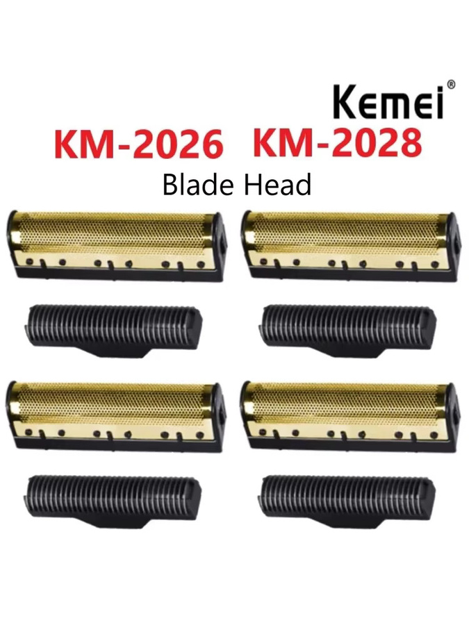 Kemei Elektrorasierer Ersatzteile, Klingen Goldfolie, KM-2026 KM-2028 - Bild 5