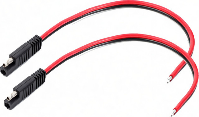 88wire SAE-Stromkabel 10AWG in Rot, flammhemmendes elektrisches Anschlusskabel für dein Home Tool - Bild 1