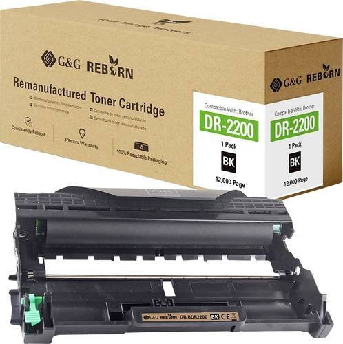 G&G Trommel Ersatz für Brother DR-2200, Schwarz, remanufactured - Bild 1