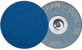 PFERD COMBIDISC Mini-Fiberscheibe CDF VICTOGRAIN-COOL36 Blau Durchmesser: 38 mm für Stahl und Edelstahl - Bild 1