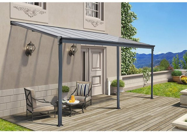 Home Deluxe Terrassenüberdachung SOLIS aus Aluminium in Anthrazit, B/T/H: 434 x 303 x 278 cm - Bild 2