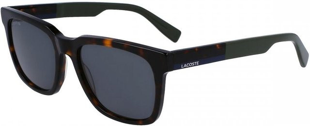 Lacoste L996s Sonnenbrille, Square, Vollrand, Kunststoff, Braun, Unisex - Bild 1