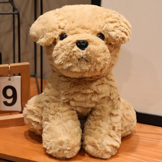 Bernhardiner Husky Teddy Hund Plüschtier, 26cm, ab 14 Jahren - Bild 1