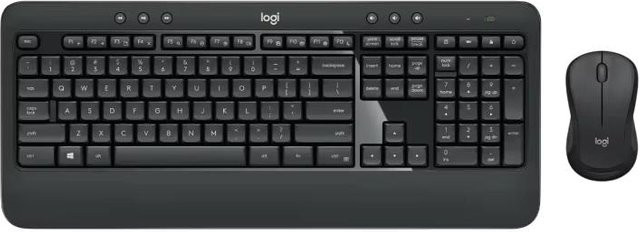 Logitech MK540 Kabelloses Tastatur- und Maus-Set für Laptop und Desktop in Schwarz - Bild 1