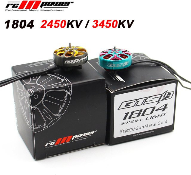 RCINPower GTS V3 1804 Bürstenloser Motor, 2450KV 3450KV, 1,5mm Welle - Bild 1
