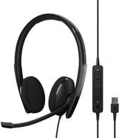 EPOS Sennheiser ADAPT 160 USB II On-Ear Headset USB-A binaural faltbar Schwarz - Bild 1