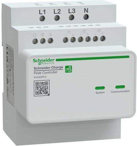 Schneider Electric EVA2HPC3 Charge Lademanagementmodul in Weiß - Bild 1
