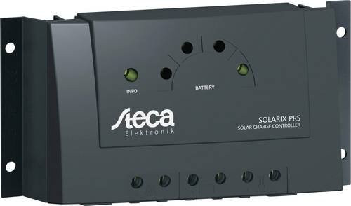 Steca Solarix PRS 1515 Laderegler Serie in Schwarz, 12 V / 24 V, 15A - Bild 1
