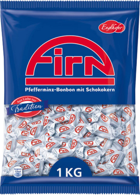 Englhofer Firn Pfefferminz-Bonbons mit Schokokern 1 kg - Bild 1