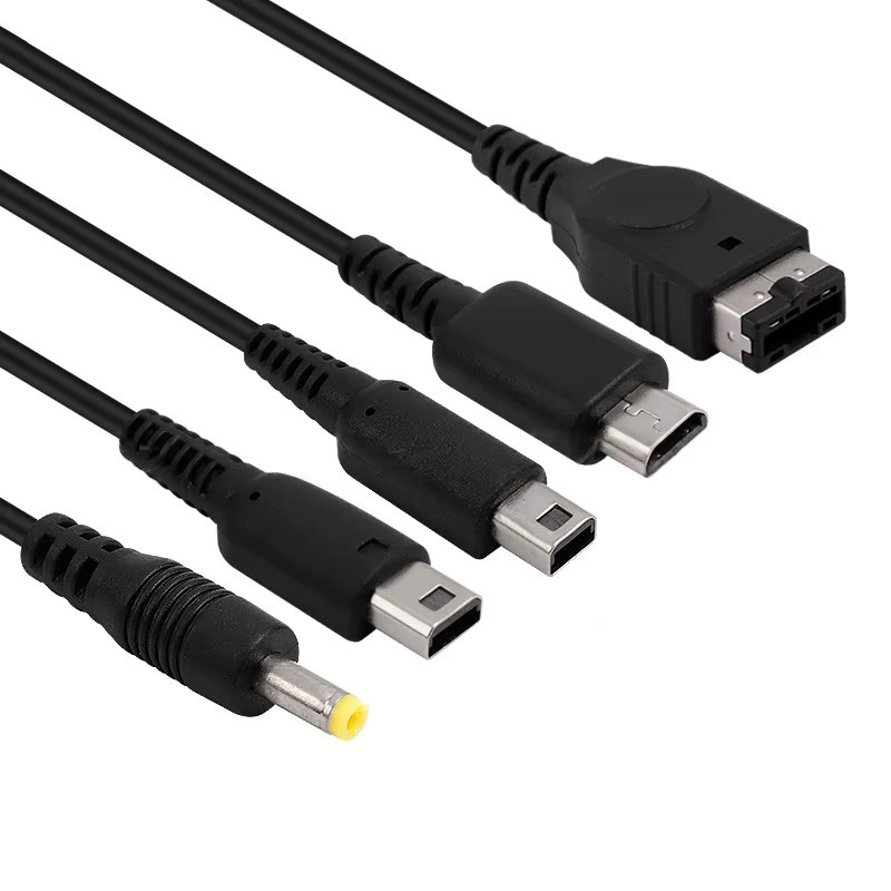 OULLX Retro Ladekabel für Sony PSP Spielkonsole in Schwarz - Bild 3