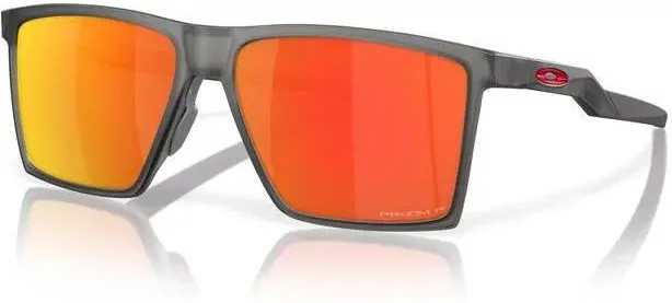 Oakley OO9482 Futurity Sonnenbrille, Vollrand, quadratisch, Kunststoff, Unisex, grau, orange - Bild 2
