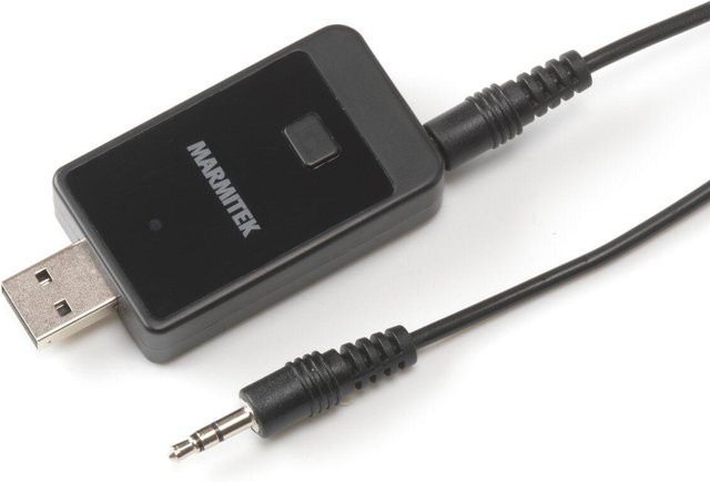 Marmitek BoomBoom 50 Bluetooth TV Audiosender in Schwarz mit USB-A und 3,5 mm Klinke - Bild 1