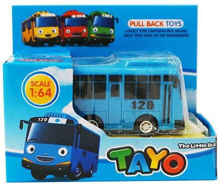 HappyKids Tayo Mini-Bus, Spielzeugset, blau, ab 4 Jahren - Bild 1