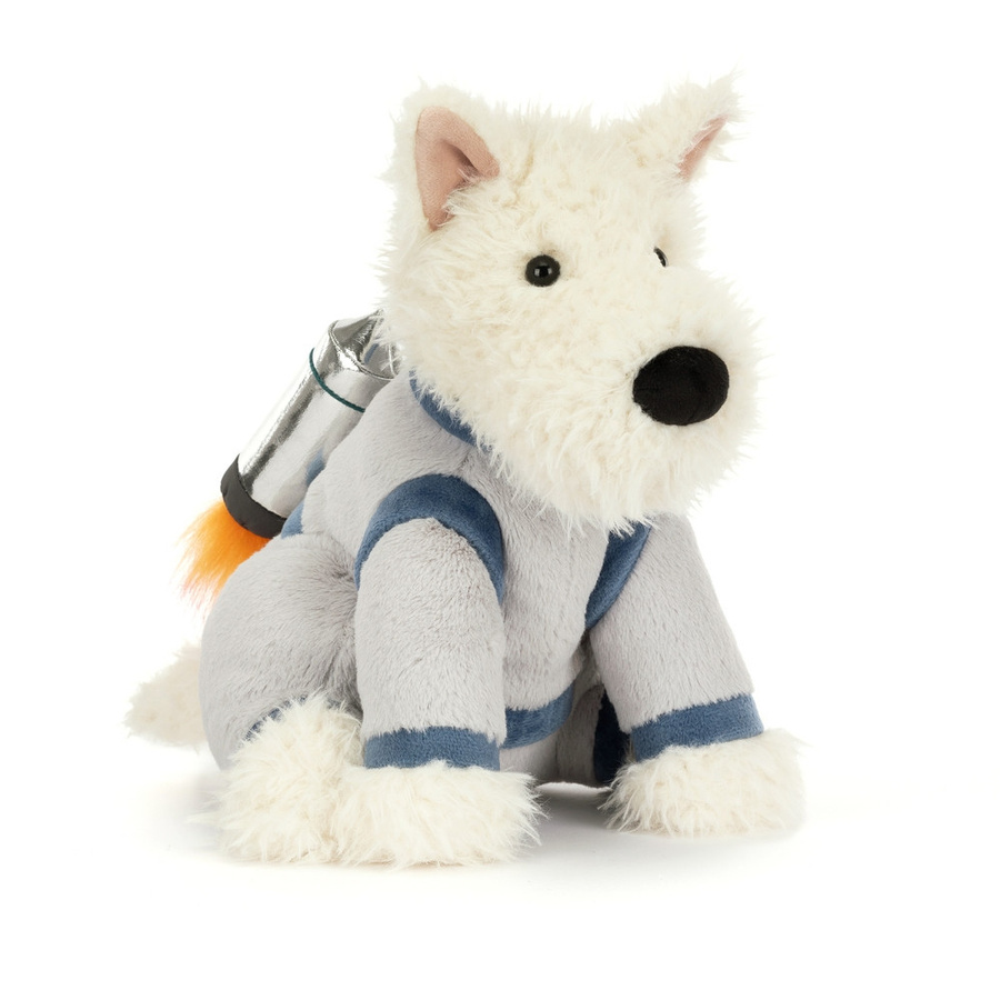 Jellycat Munro Scottie Dog Space Outfit, Plüschtier, ab 1 Jahr - Bild 1