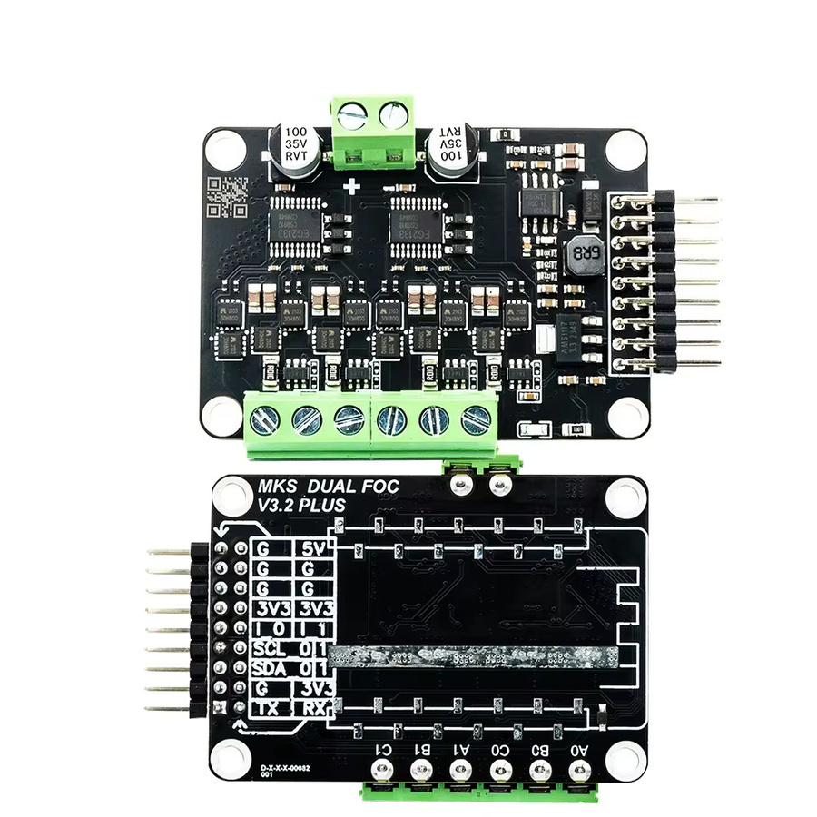 MKS SimpleFOC Dual Brushless Micro FOC V3.2 Plus/V3.3 Plus Servo mit Stromschlaufe für BLDC-Motoren, kompatibel mit ESP32 - Bild 3