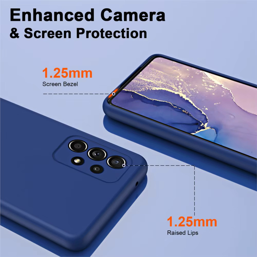Flüssiges Silikon Soft Case für Samsung Galaxy A-Serie in Rot - Bild 6