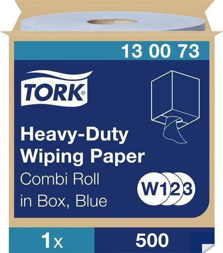 TORK Advanced 430 Mehrzweck-Papierwischtücher, 2-lagig, blau, 170 m - Bild 1