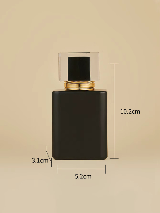 2 Stück Parfümzerstäuber aus mattiertem Glas, 50 ml, nachfüllbar - Bild 2