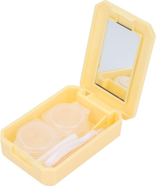 GoolRC Kontaktlinsen-Box-Set mit Applikatorstab, Pinzette und Behälter - Bild 1