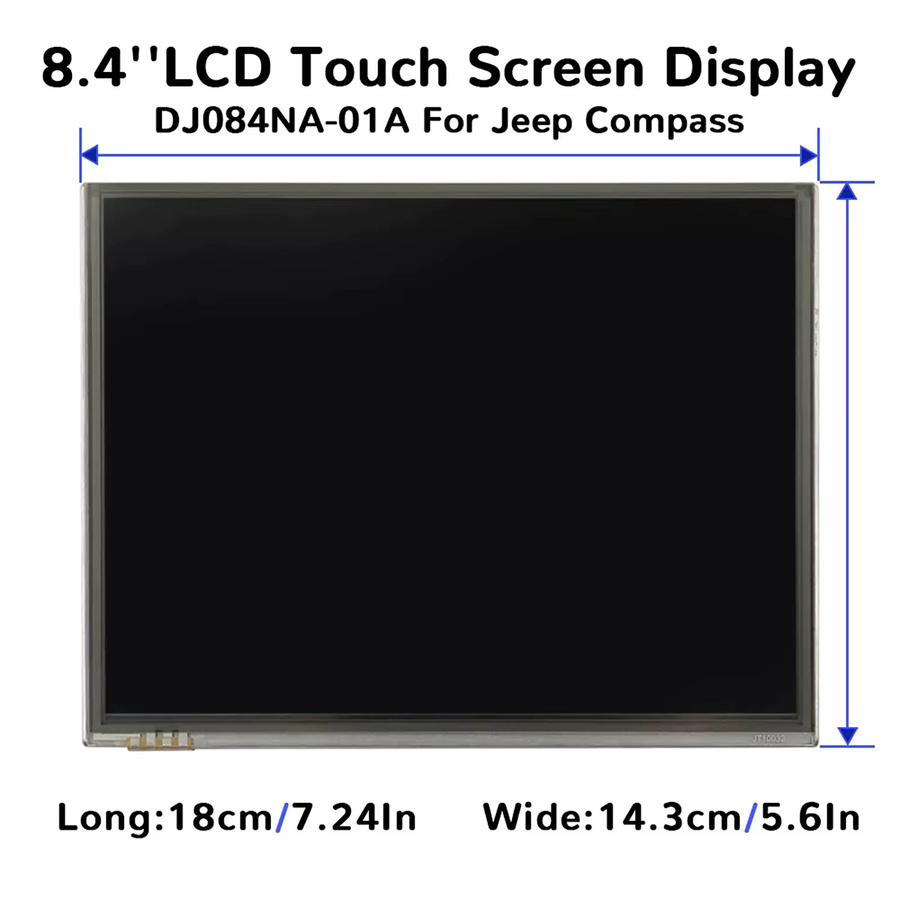 8.4 Zoll uconnect LCD Monitor Touchscreen Ersatzteil für Dodge RAM und Chrysler Autozubehör DJ084NA-01A - Bild 4