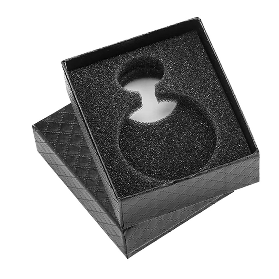 YISUYA Geschenkboxen aus Papier für Taschenuhren, 10 Stück, Schwarz, Rechteckig - Bild 2