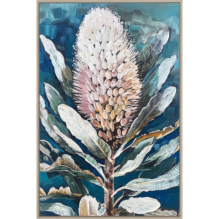 Keilrahmenbild Denise Small von Mömax in Multicolor mit floralem und botanischem Design, Breite: 60 cm, Höhe: 90 cm - Bild 2