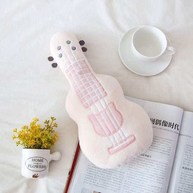 Wucifang Bags Gitarrenkissen Plüsch, Rosa / Pink - Bild 1