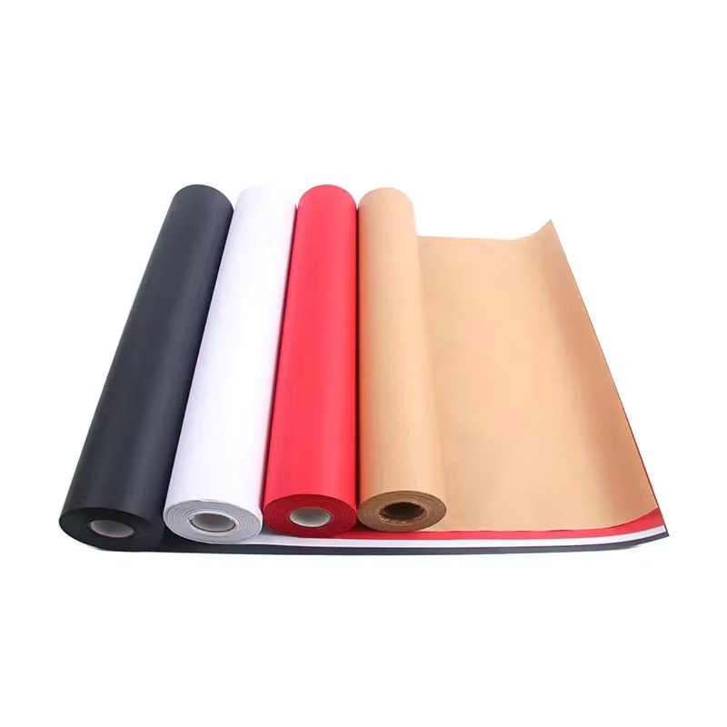 Kraftpapierrollen für Geschenkverpackungen und Bastelarbeiten, Weiß und Mehrfarbig, Breite: 50 cm - Bild 2