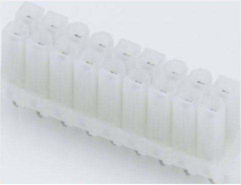 Molex Einbau-Buchsenleiste Standard 15-24-7180 Bulk in Weiß - Bild 1