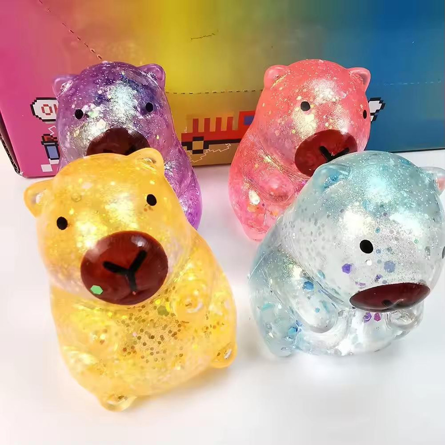 Linyi toy Capybara Knetspielzeug Dekompression Weich - Bild 3