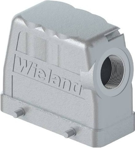 Wieland Electric Gehäuseoberteil 73.360.6435.1 aus Aluminium in Grau - Bild 1