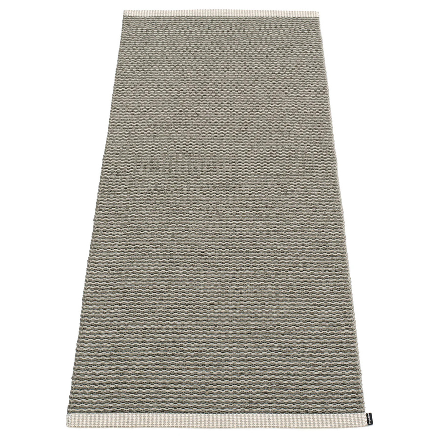 Pappelina Mono Teppich charcoal / warm grey B/T: 60 x 150 cm - Bild 1