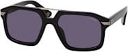Police SPLP 28 Sonnenbrille, Vollrand, quadratisch, Kunststoff, Herren, black grey - Bild 1