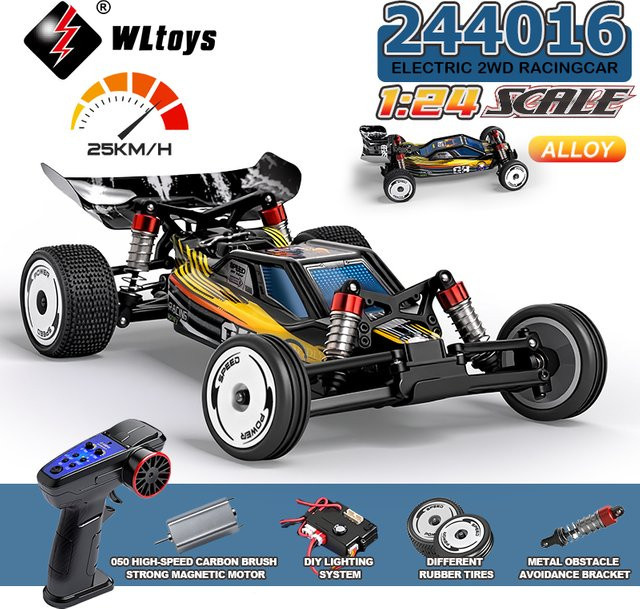 WLtoys 244016 RC-Auto, 1:24, mit Beleuchtung, ferngesteuert - Bild 1
