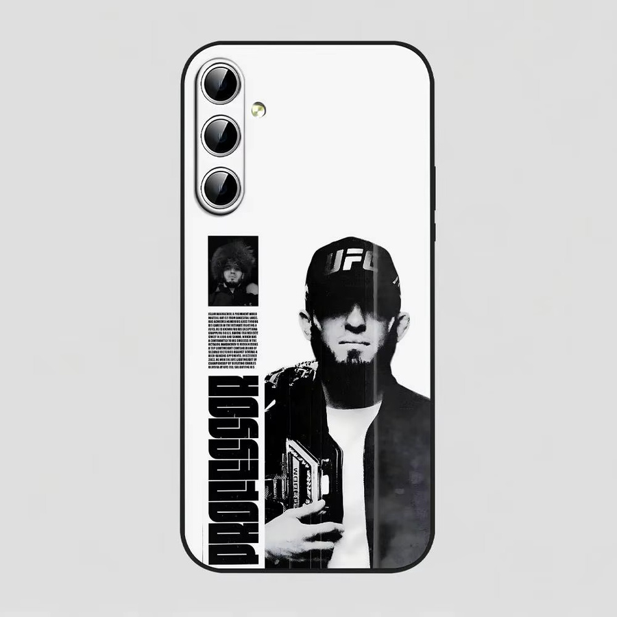 P4P Islam M-Makhachev Soft Cover Handyhülle für Samsung Galaxy S21 S22 S23 S24 S25 S26 Ultra FE Plus 5G A52S - Bild 7