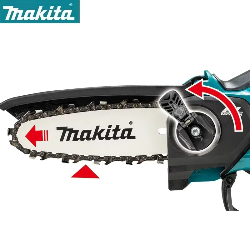 Makita Elektrische Kettensäge 18V mit 20mm Hub und 8,0 m/s Geschwindigkeit in Petrol - Bild 3