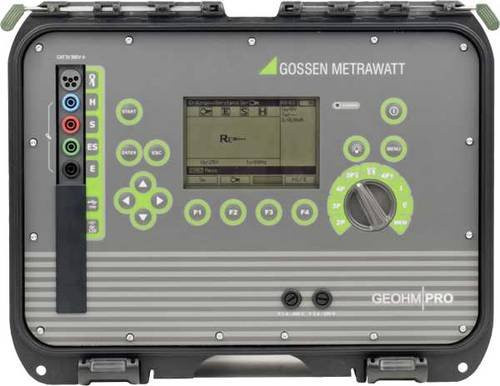 Gossen Metrawatt GEOHM XTRA Erdungsmessgerät in Grau - Bild 1