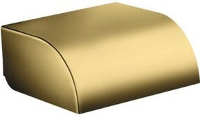 Hansgrohe Axor Uni. Circular Unterputz-Armatur in Gold Optik poliert, B: 146 mm, H: 142 mm - Bild 1