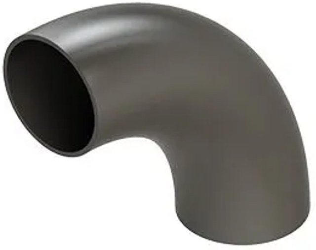 FeNau Rohrbogen aus Stahl in Grau, 90 Grad, Durchmesser: 48,3 mm, Wandstärke: 2,6 mm - Bild 1