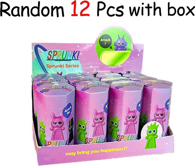 Yiran toy 1 Sprunki Mini-Actionfiguren PVC Bunt / Mehrfarbig - Bild 1