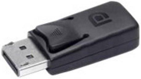 MicroConnect DP DisplayPort Dummy Plug Universal Virtual Display Adapter, Schwarz, Auflösung bis 2560x1600P@60Hz - Bild 1